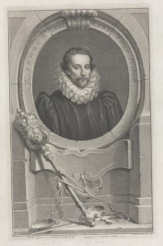 Jacobus Houbraken Sir Edward Coke, Lord Chief Justice
