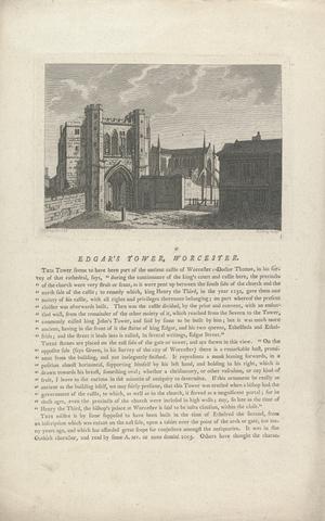 Richard Bernard Godfrey Edgar's Tower, Worcester