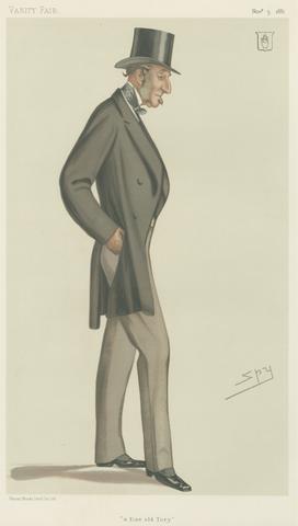 Leslie Matthew 'Spy' Ward Politicians - Vanity Fair. 'a fine old Tory'. Sir Rainald Knightly. 5 November 1881