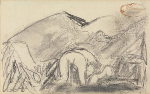 unknown artist Landscape with Figures Bowing