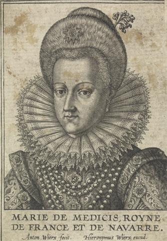 Antonius Wierix Marie de Médicis, Royne de France et de Navarre