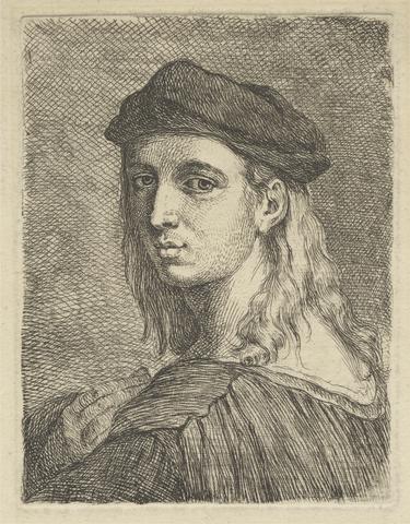Angelica Kauffmann RA Portrait of Raphael. Le Blanc 14