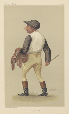 Liborio Prosperi Vanity Fair: Jockeys; Charlie Wood, May 22, 1886