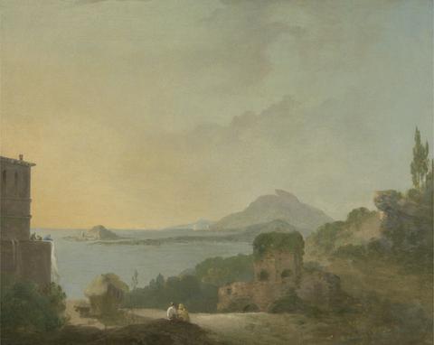 Richard Wilson RA Cicero's Villa and the Gulf of Pozzuoli