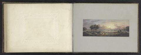 Hornor, Thomas, 1785-1844, ill. Sketches in the grounds of Marshalls, the seat of Rowland Stephenson Esqr.