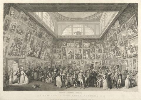 Pietro Antonio Martini The Exhibition of the Royal Academy, 1787
