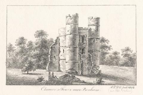 Duc Antoine Philippe D'Orleans Chaucer's Tower near Benham