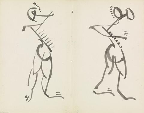 Henri Gaudier-Brzeska Two Dancing Figures