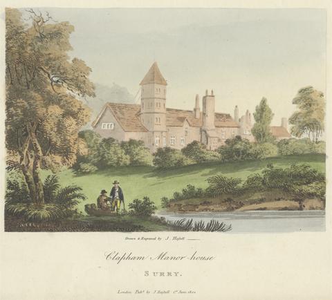 John Hassell Clapham Manor-House, Surry