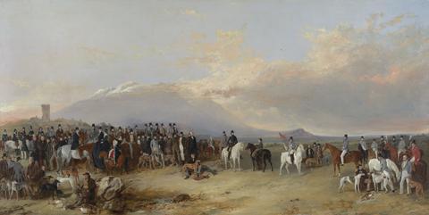 Richard Ansdell The Caledonian Coursing Meeting