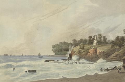 Joseph Constantine Stadler King's Cliff and Rat Island, Fort Marlborough, Benkulen, Sumatra, 1799