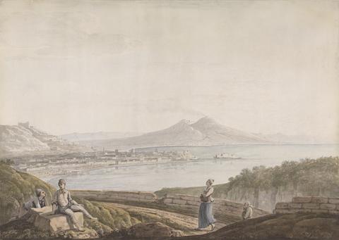 Jacob More Naples from Posillipo