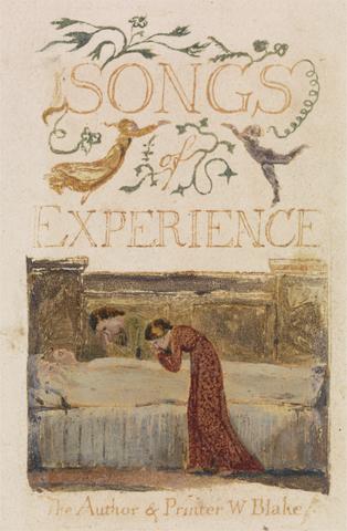 Songs of Innocence and of Experience, Plate 33, Experience Title Page (Bentley 29)