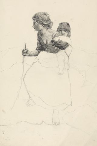 unknown artist Woman with Child