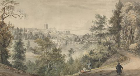 Paul Sandby RA View of Richmond Castle, Yorkshire