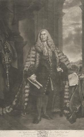 James Watson Right Honourable Sir John Cust, 3rd Baronet, Speaker of the House of Commons