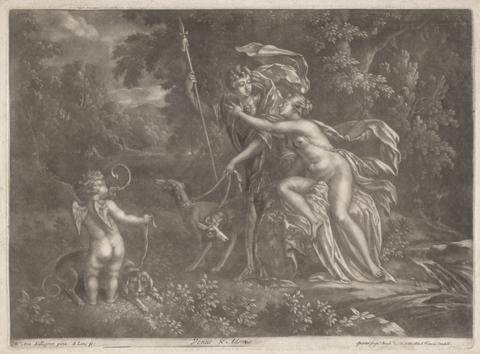 Bernard Lens II Venus and Adonis