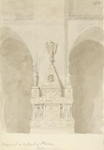 Monument in the Basilica of Saint Anthony of Padua