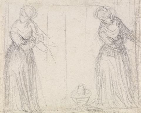 Maria Hadfield Cosway Study of Two Women