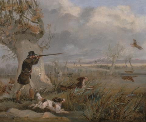 Henry Thomas Alken Duck Shooting