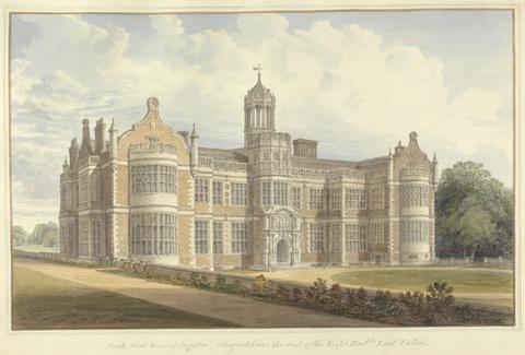 John Buckler FSA South West View of Ingestre, Staffordshire; the Seat of the Right Honourable Earl Talbot