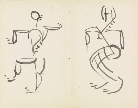 Henri Gaudier-Brzeska Male and Female Dancing Figures