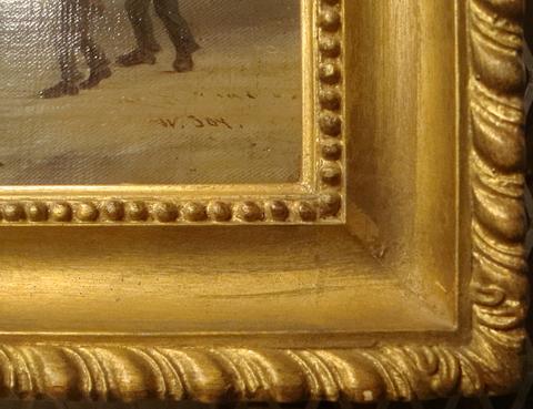 unknown framemaker British, Baroque style moulding frame