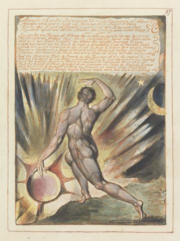 William Blake Jerusalem, Plate 97, "Awake! Awake Jerusalem...."