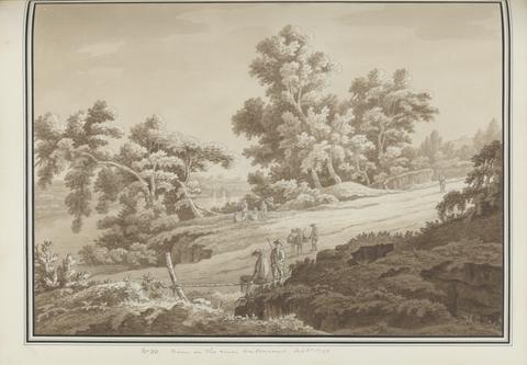 View on the river Vulturnus, Sept.r 1790