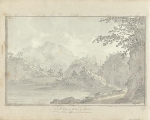 Amos Green Views in England, Scotland, and Wales: Tour in Scotland; Loch van-a-char, with the moutain called Benvenue