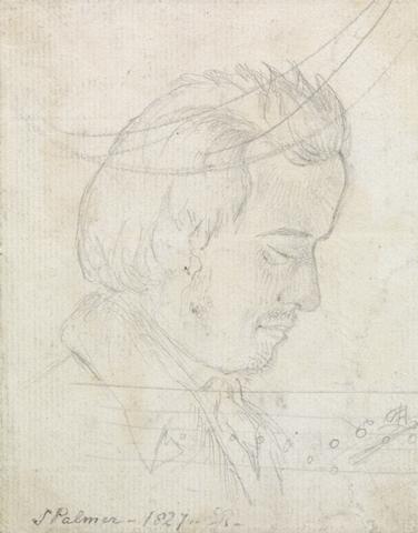 Portrait Head of Samuel Palmer