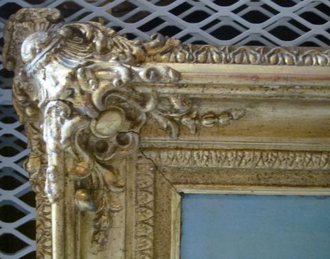 unknown artist British, Victorian pastiche Louis IV/ Rococo style frame