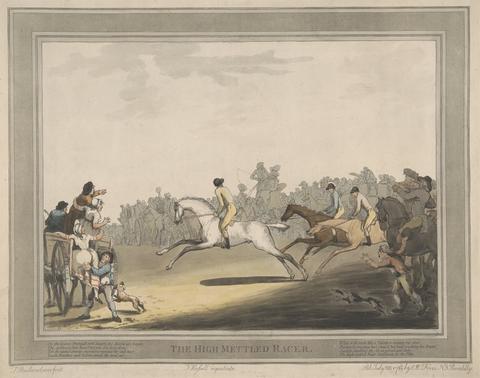 John Hassell Racing [set of four]: The High Mettled Racer. 1. The Racehorse