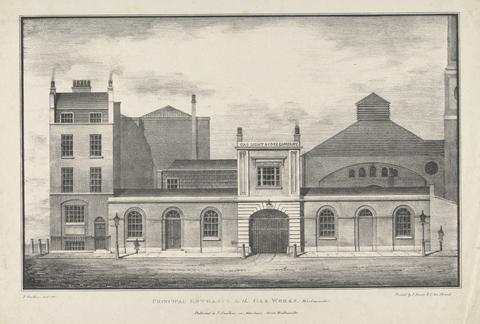 Thomas Faulkner Principal Entrance to the Gas Works, Westminster