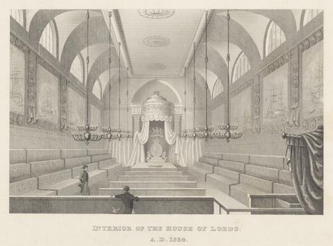 unknown artist Interior of the House of Lords