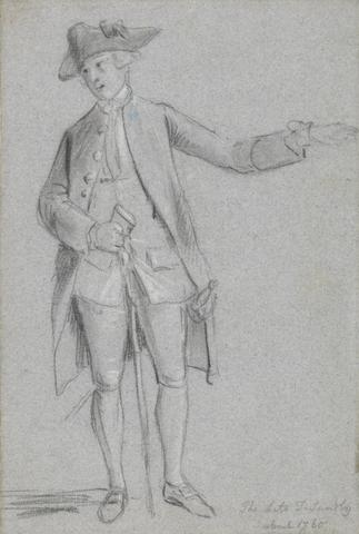 Paul Sandby RA Portrait of Thomas Sandby, R.A., the Artist's Brother