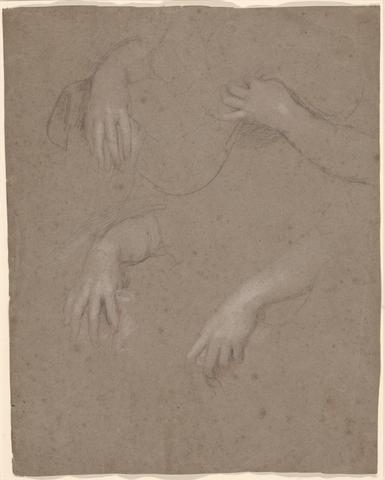 Sir Peter Lely Drawings of Hands