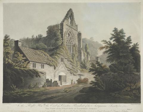 Francis Jukes View of the West End of Tintern Abbey