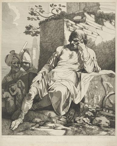 Robert Blyth Caius Marius Sitting on the Ruins of Carthage