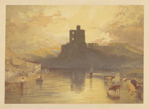Norham Castle, on the River Tweed, 1816