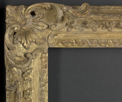 British, Rococo frame