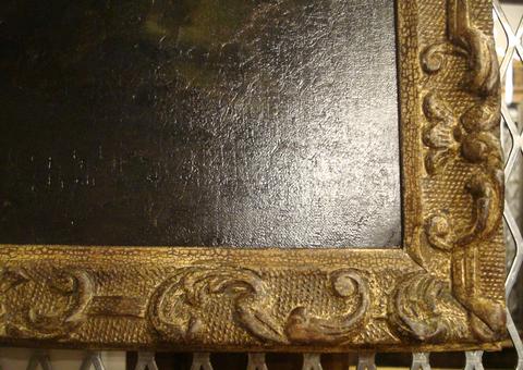 unknown artist French, Louis XIV 'Baguette' frame