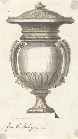 Joseph Wilton RA Design for a Vase