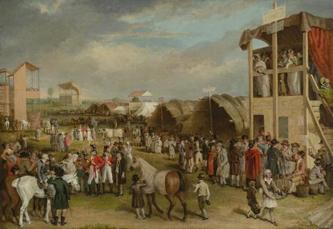 Charles Turner An Extensive View of the Oxford Races