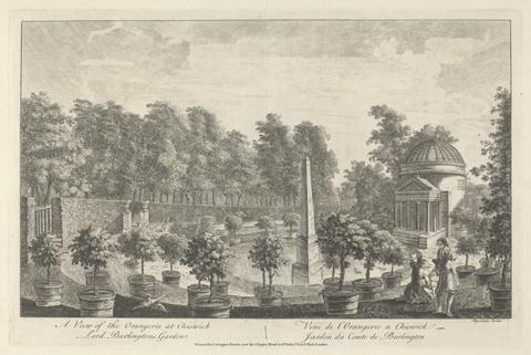 unknown artist A View of the Orangerie at Chiswick, Lord Burlington's Garden