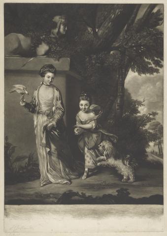 Edward Fisher The Ladies Amabel and Mary Jemina Yorke