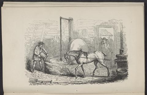 The high mettled racer / by the late Charles Dibdin ; to which are added many interesting anecdotes of the race-horse ; illustrated by ten first-rate engravings on wood by G.W. Bonner, from designs by Robert Cruikshank.