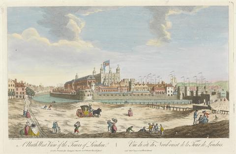 unknown artist A North West View of the Tower of London