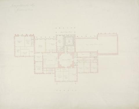 Thomas Cundy Design for Grosvenor House, London: Chamber Floor Plan