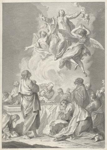 Francesco Bartolozzi The Assumption Of Mary